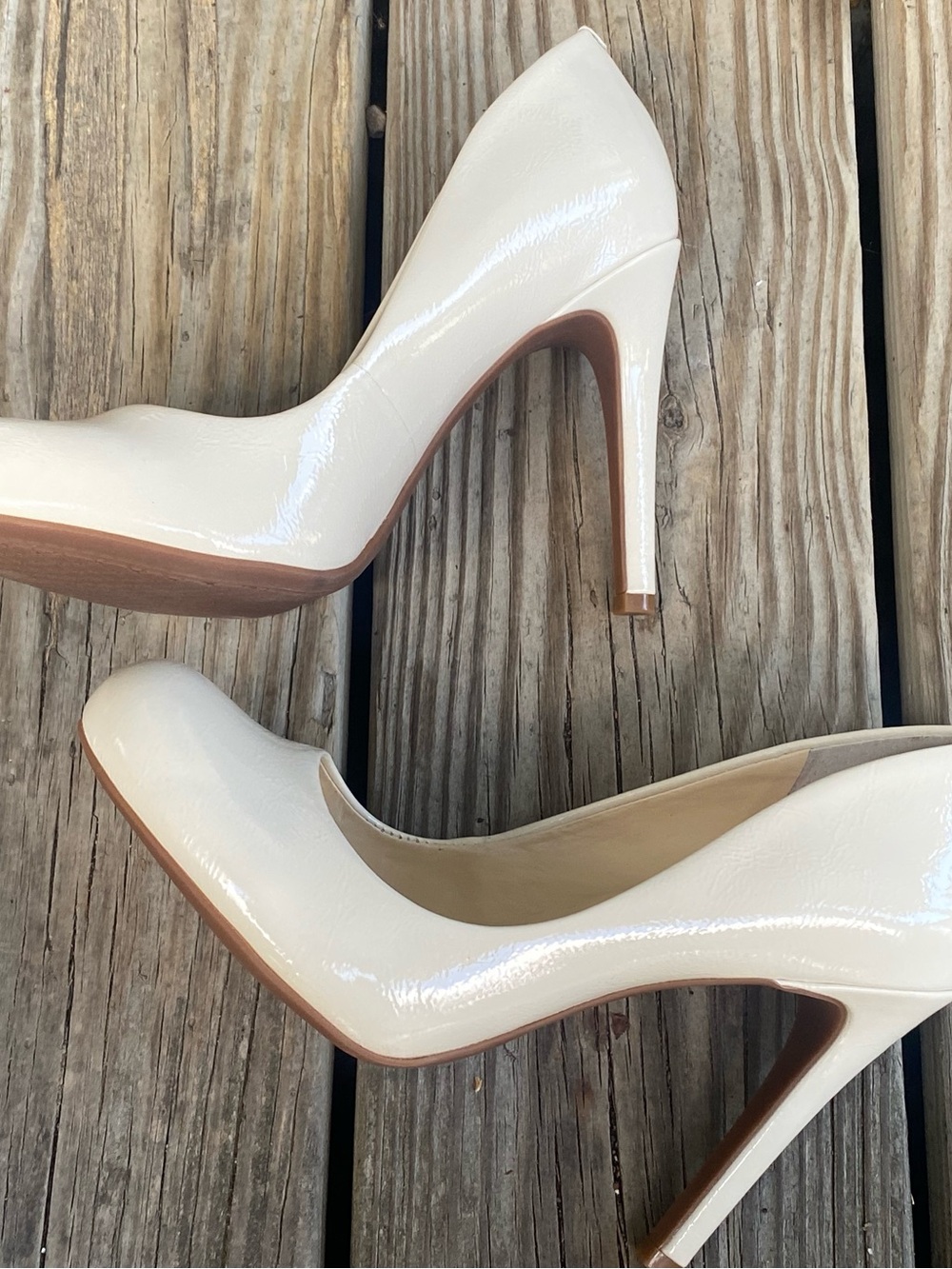 (NWOB!) JESSICA SIMPSON- Nude “CALI” Pumps W/ Round Toe, The Perfect Heel! - Picture 14 of 16